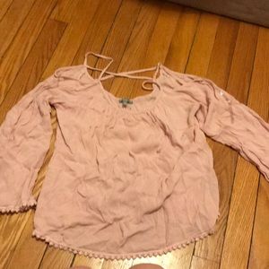 Pale pink Charlotte Russe Top